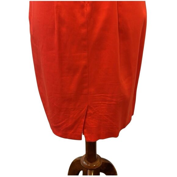 MOSSIMO | coral red sheath v neck dress 6 - Picture 3 of 6